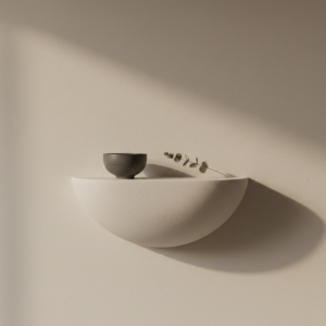 Декоративна настінна полиця Simple Curve